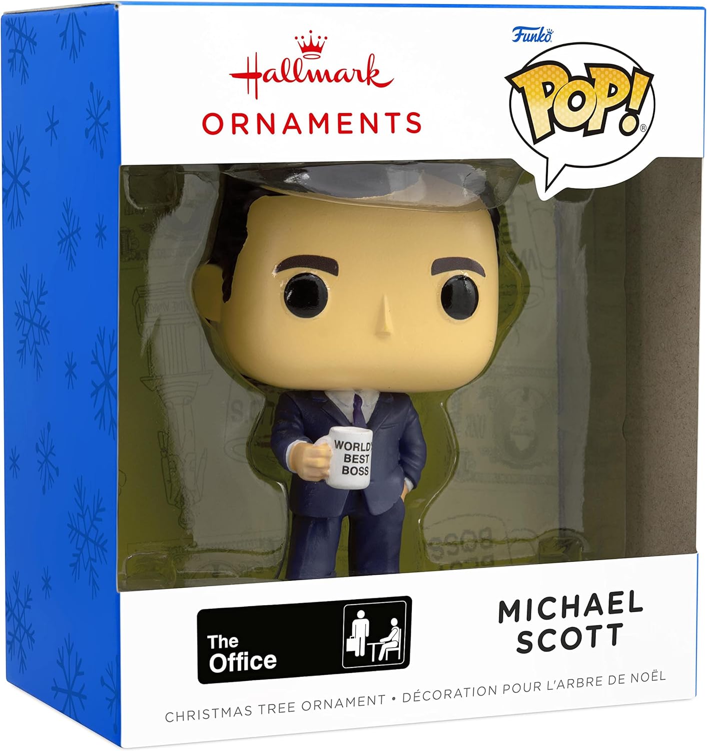 The Office Michael Scott Funko Pop Hallmark Ornament