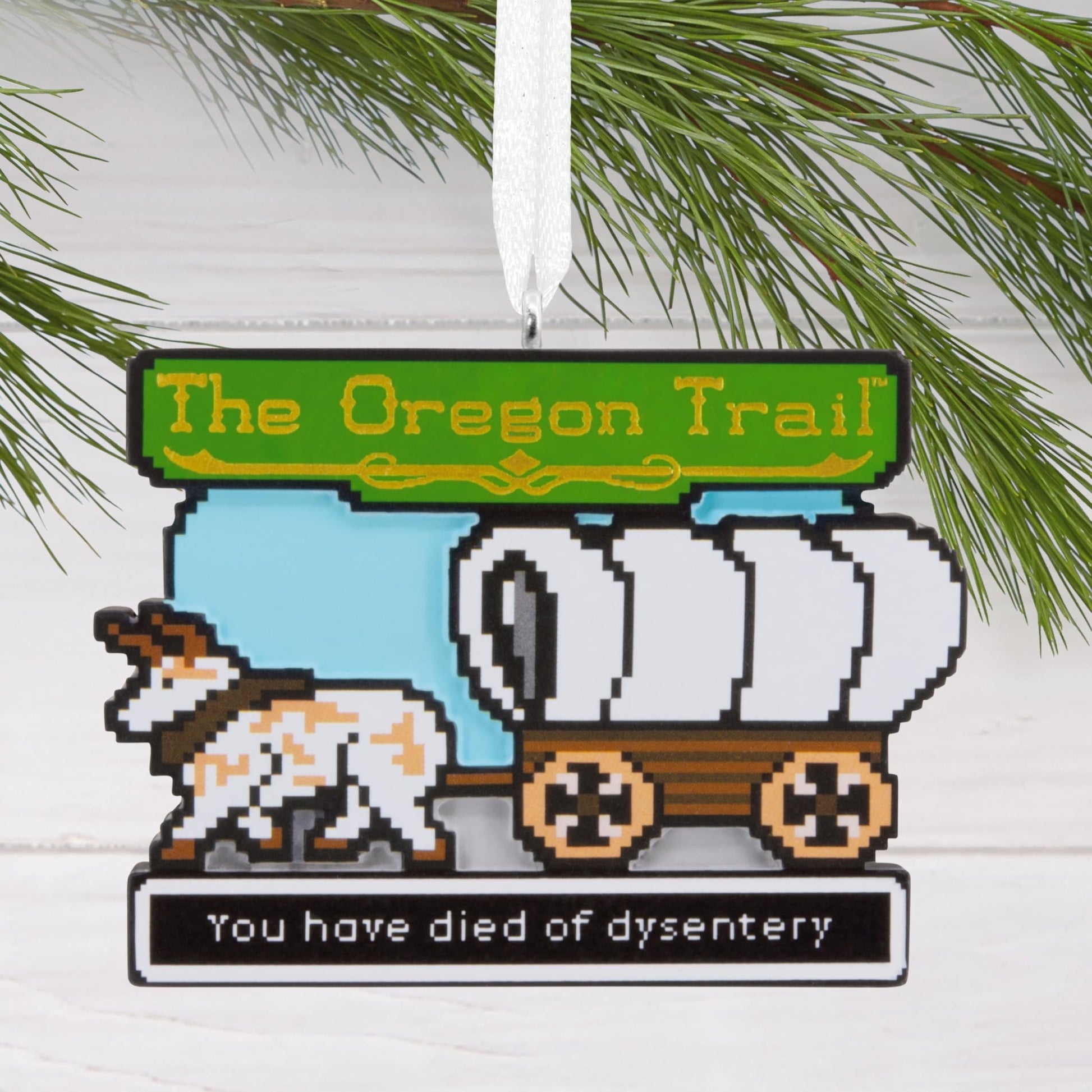 The Oregon Trail Video Game Hallmark Ornament