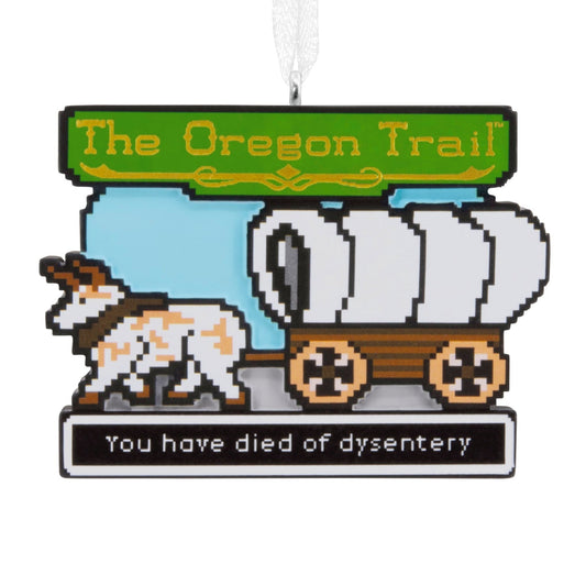 The Oregon Trail Video Game Hallmark Ornament