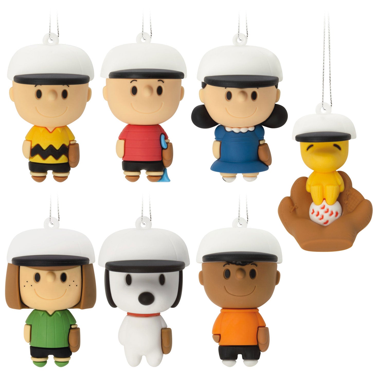 The Peanuts Gang Baseball Mystery Hallmark Ornament