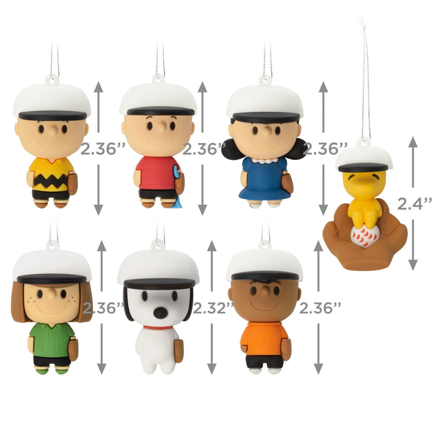 The Peanuts Gang Baseball Mystery Hallmark Ornament