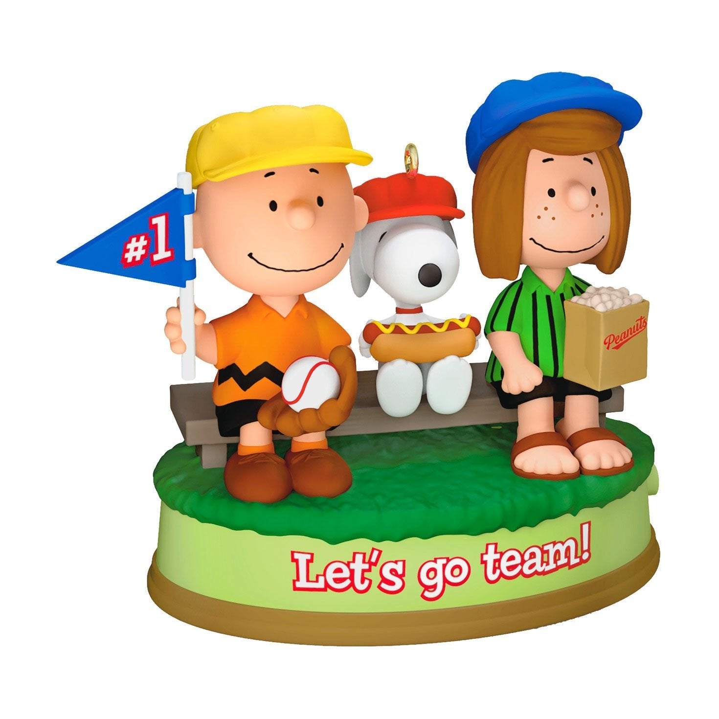 The Peanuts Gang Batter Up! Musical, 2023 Keepsake Ornament