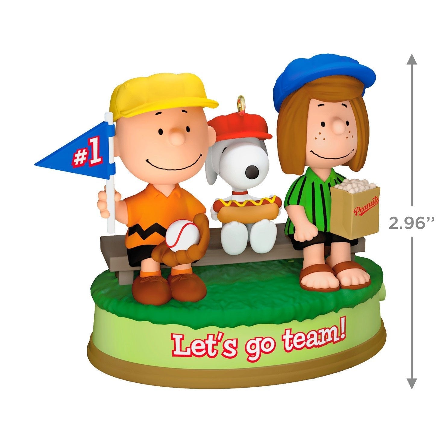 The Peanuts Gang Batter Up! Musical, 2023 Keepsake Ornament