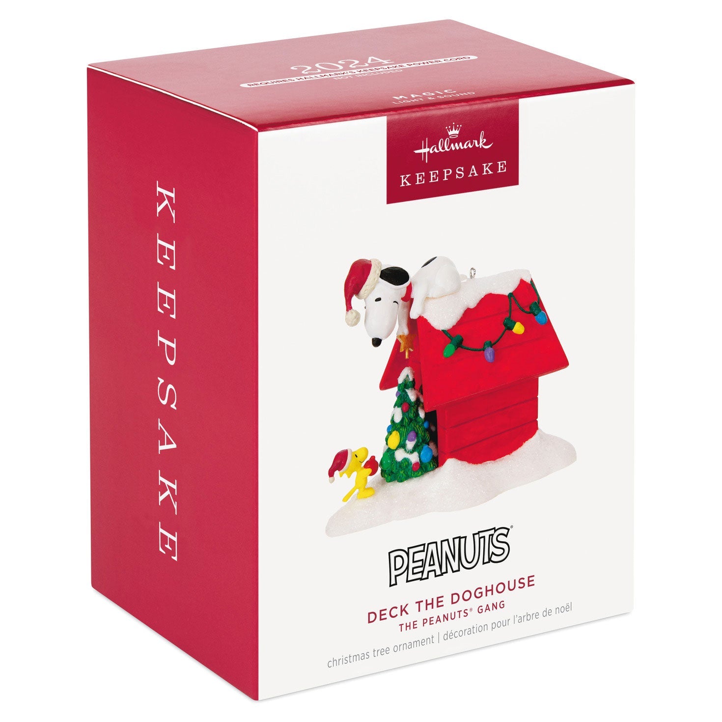 The Peanuts Gang Deck the Doghouse Musical 2024 Keepsake Ornament