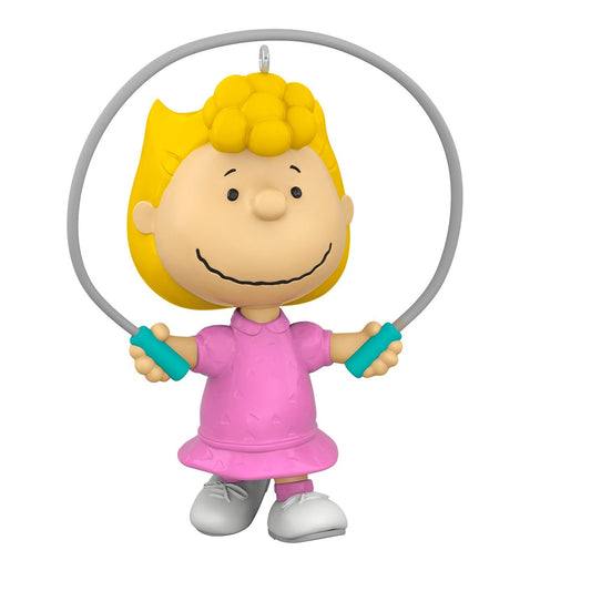 The Peanuts Gang Jump Roping Sally, 2023 Keepsake Ornament