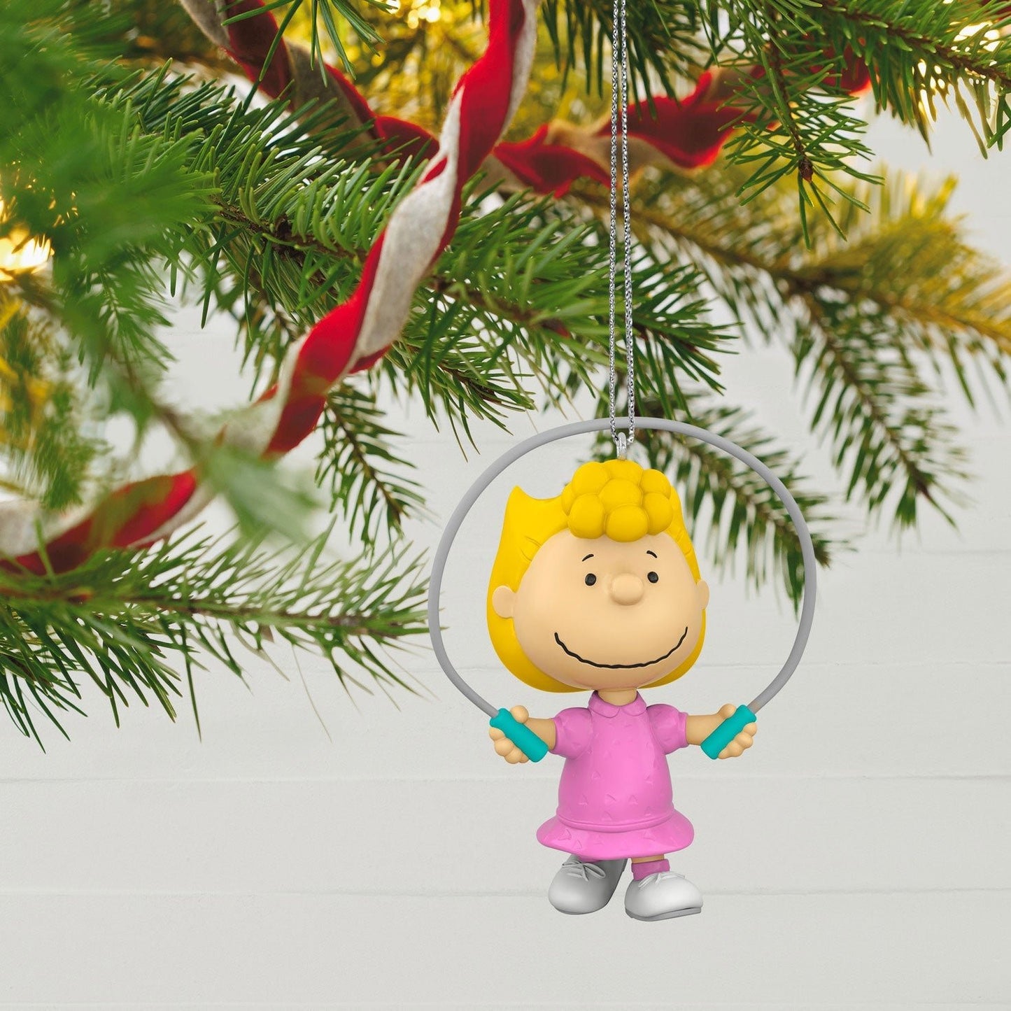 The Peanuts Gang Jump Roping Sally, 2023 Keepsake Ornament