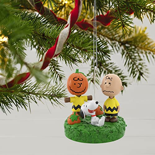 The Peanuts Gang Snoopy's Scarecrow Shenanigans, 2022 Hallmark Keepsake Halloween Ornament