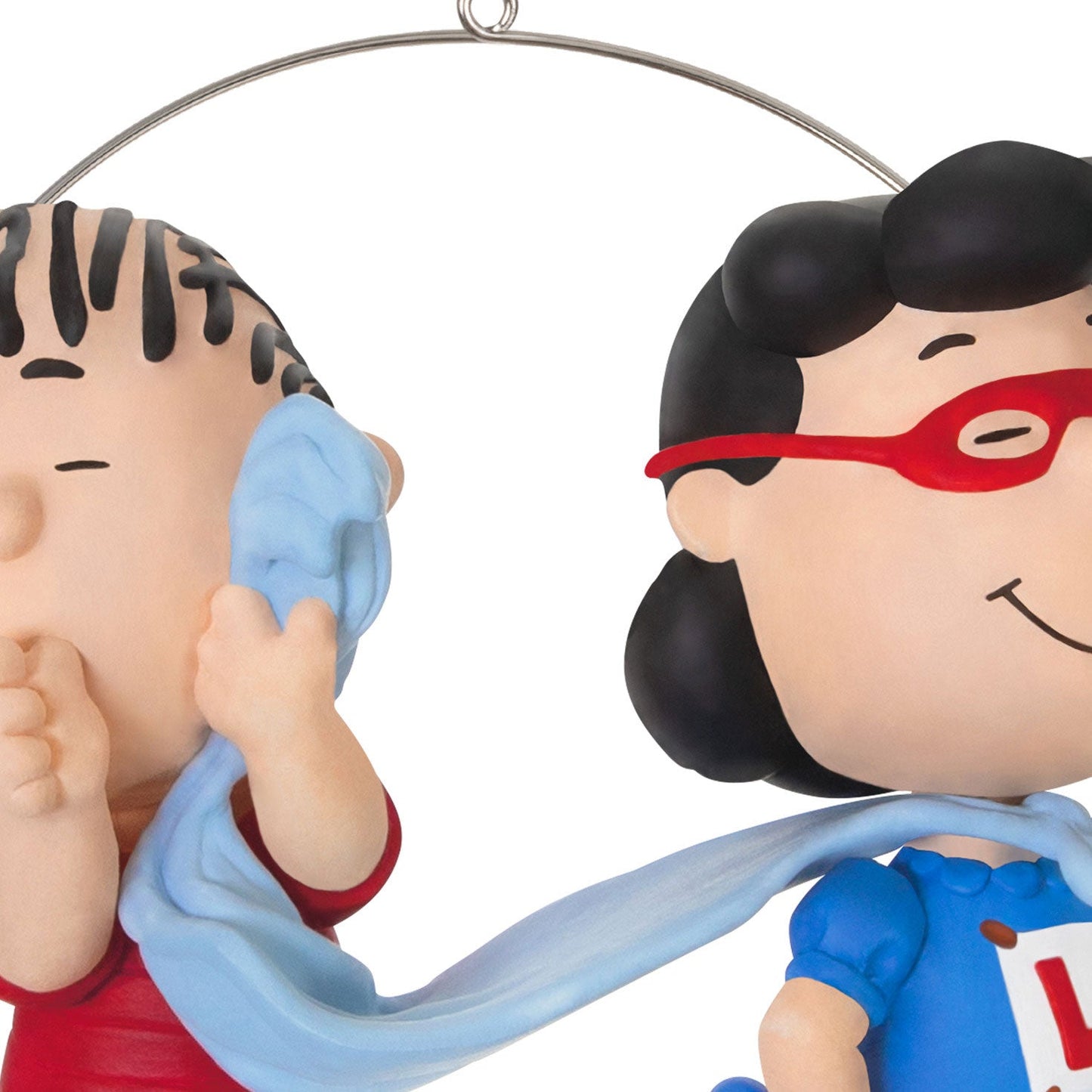 The Peanuts Gang Super Lucy and Linus 2024 Keepsake Ornament