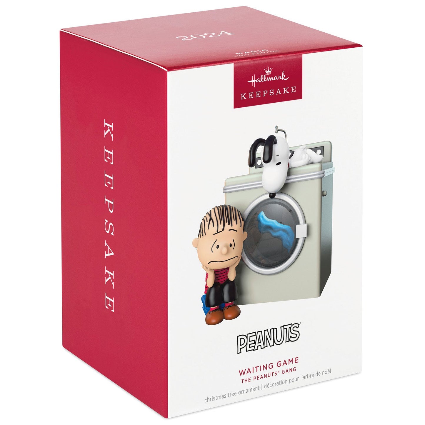 The Peanuts Gang Waiting Game 2024 Keepsake Ornament and Motion