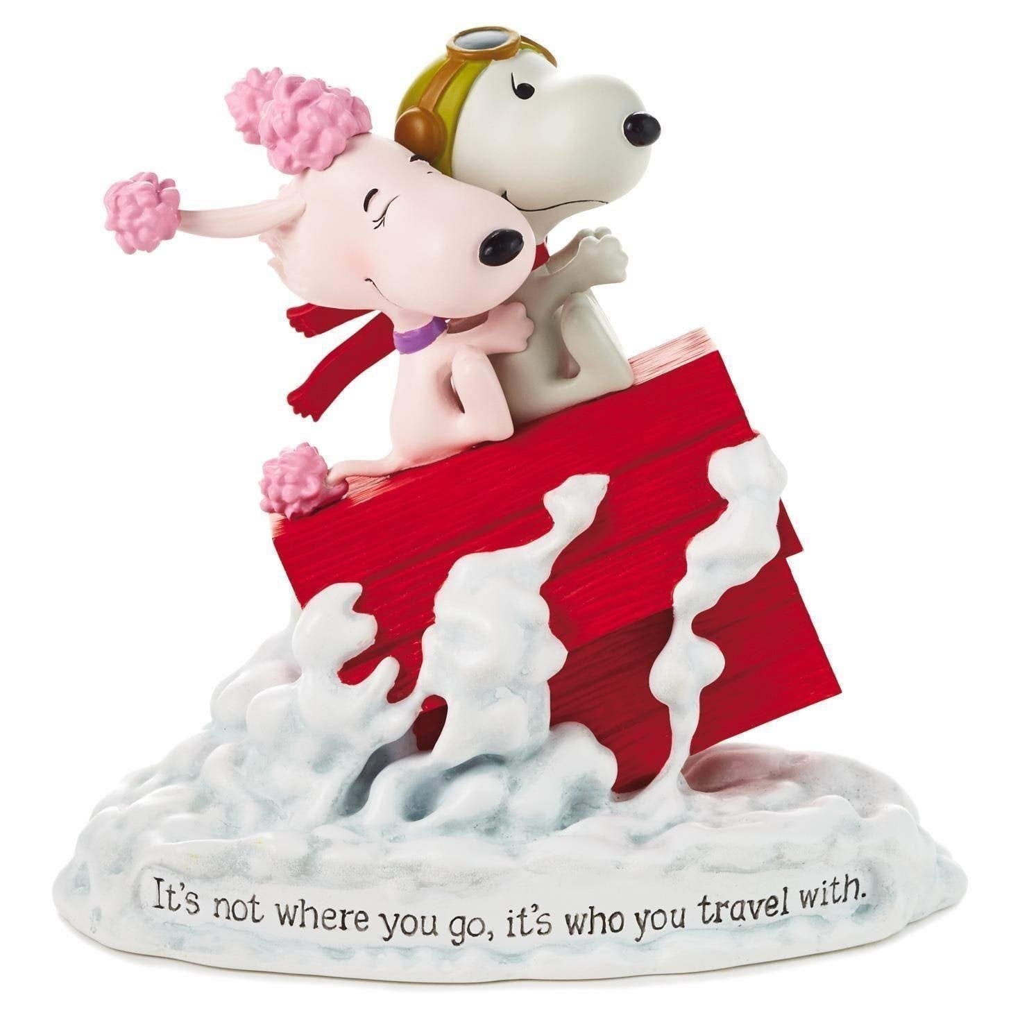 The Peanuts Movie Snoopy Flying Ace & Fifi Figurine