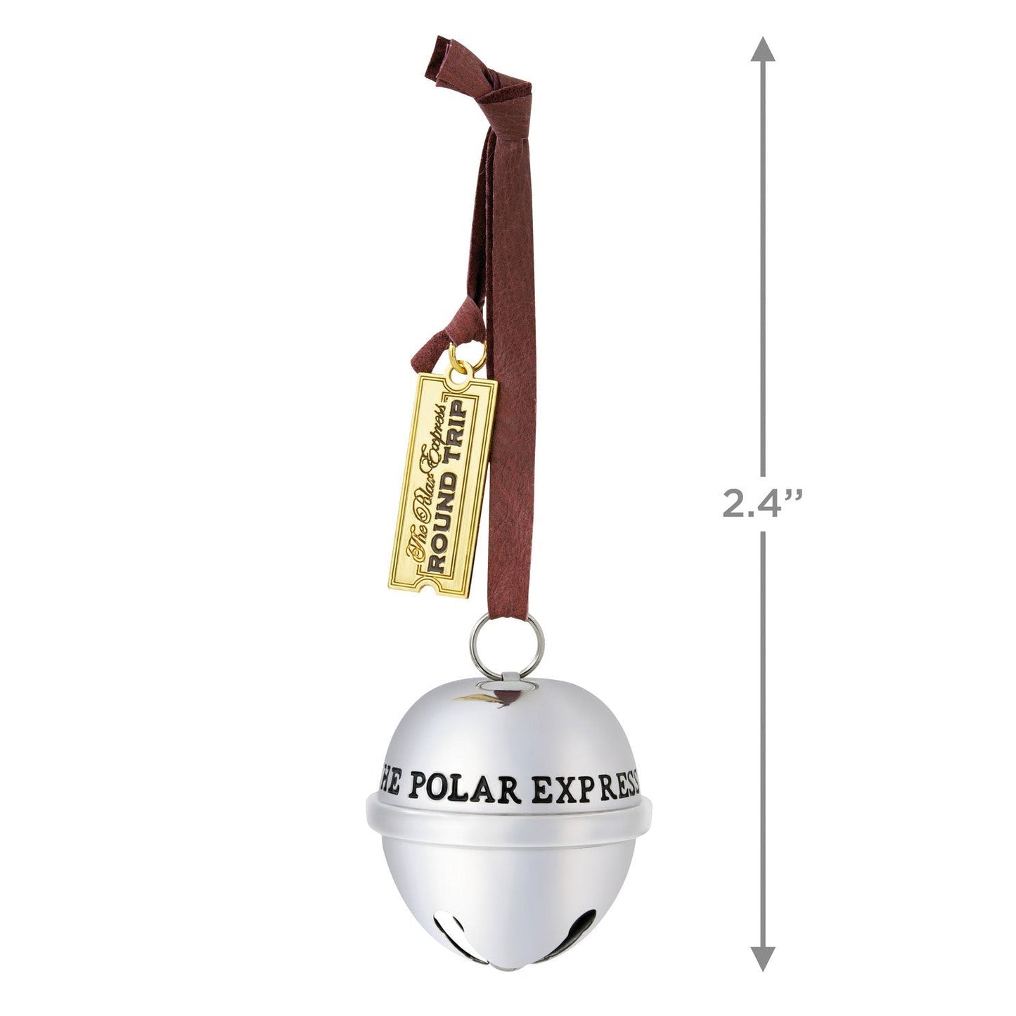 The Polar Express Santas Sleigh Bell 2023 Metal, 2023 Keepsake Ornament