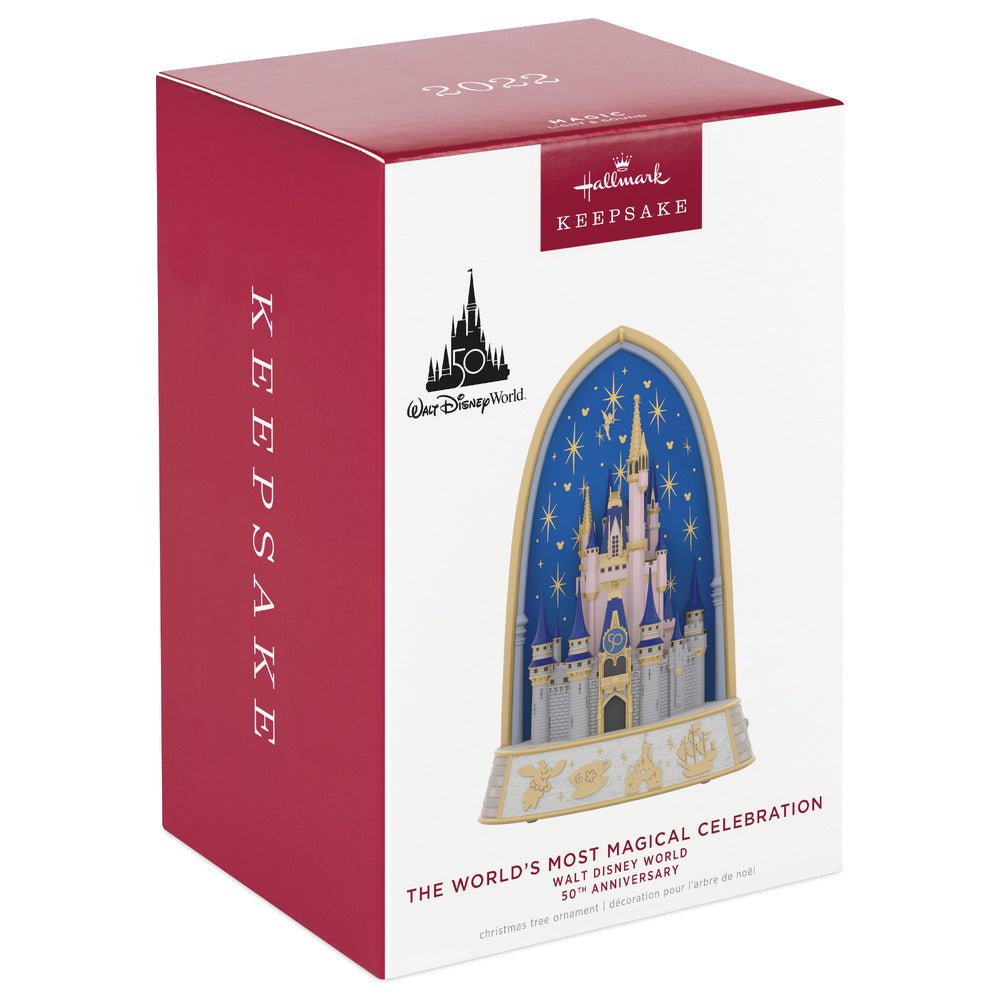 The World's Most Magical Celebration 50th Anniversary, Hallmark Keepsake 2022 Musical Ornament