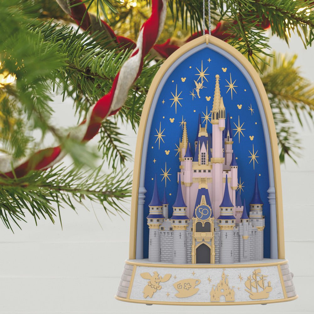 Disney 50th Anniversary Cinderella shops Castle Ornament