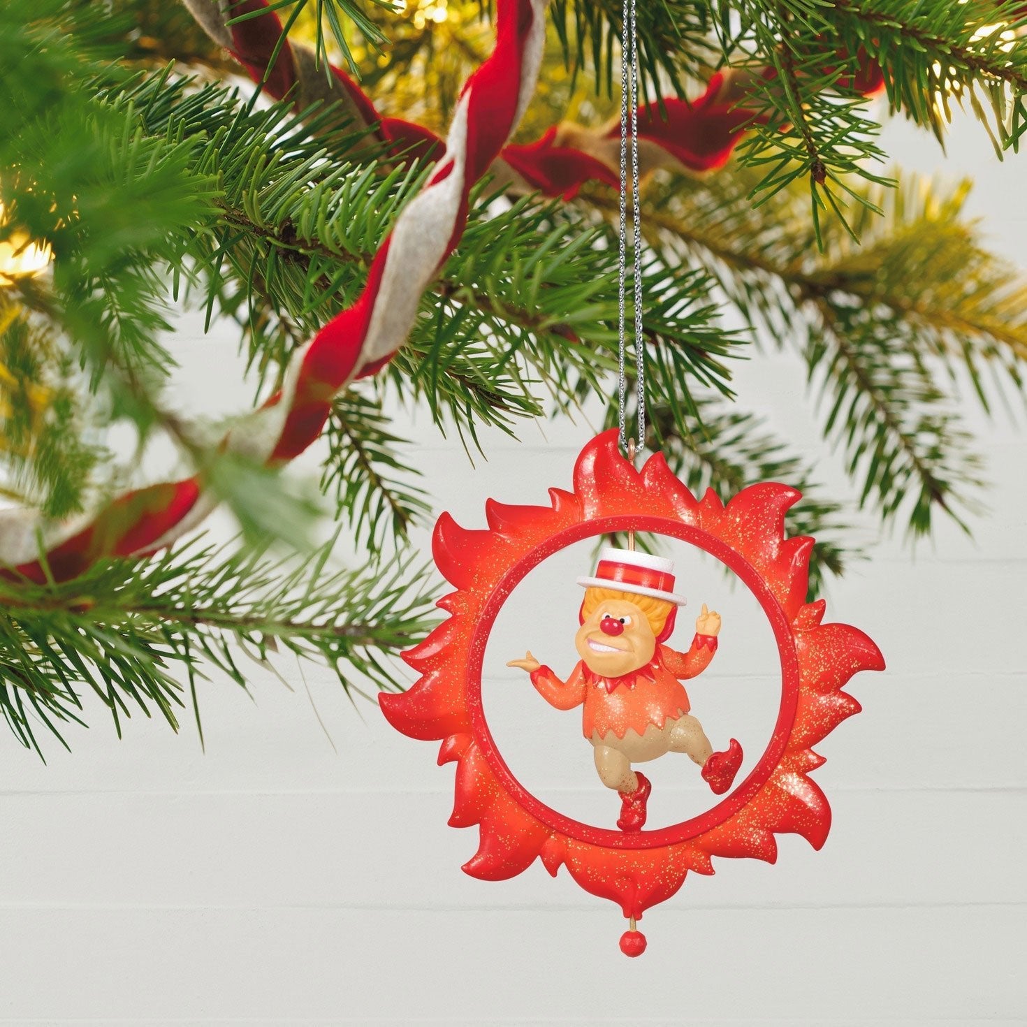 The Year Without a Santa Claus Spinning Heat Miser, 2023 Keepsake Ornament