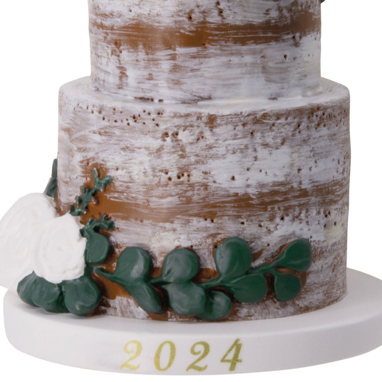 Tiered Wedding Cake 2024 Hallmark Ornament