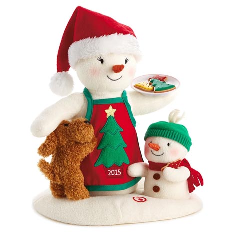 Time for Cookies 2015 Musical Plush Snowman Techno Plush #12