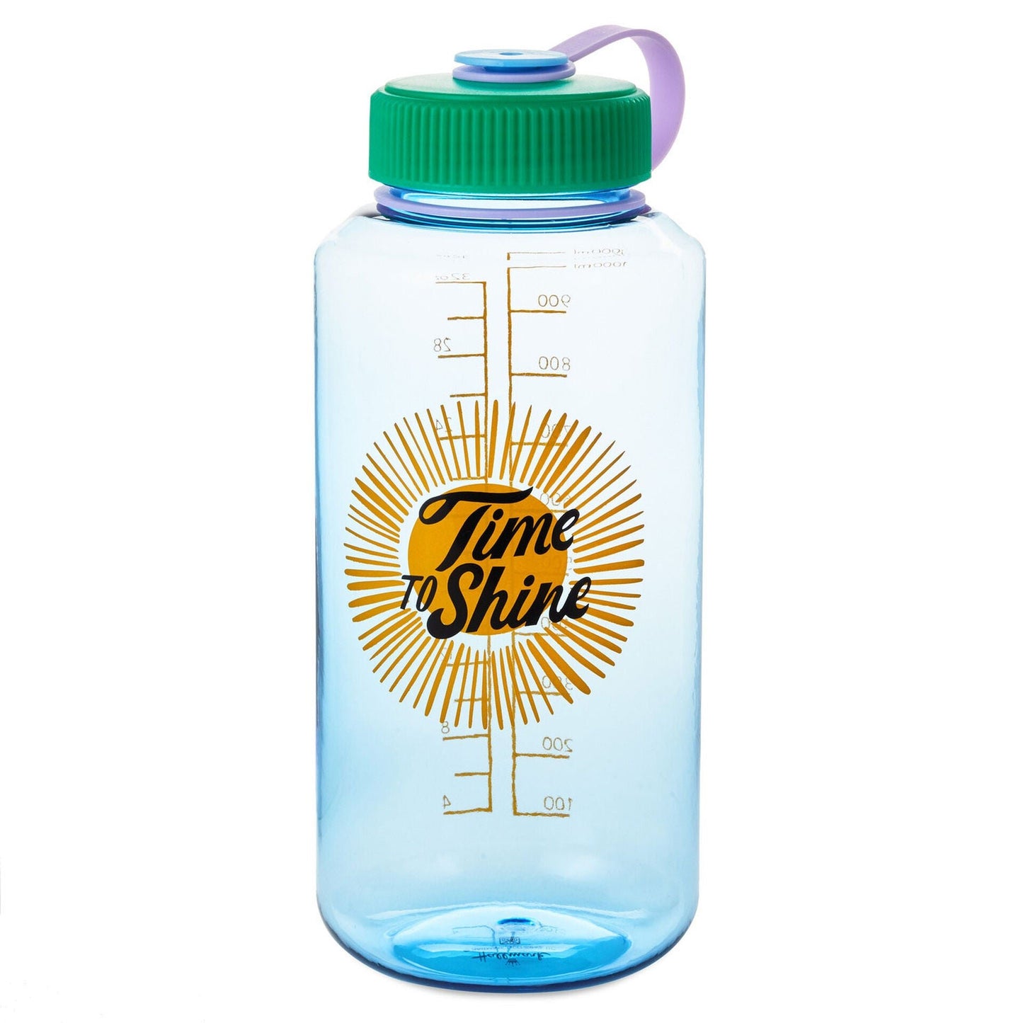 Time to Shine Water Bottle With Stickers, 32 oz.