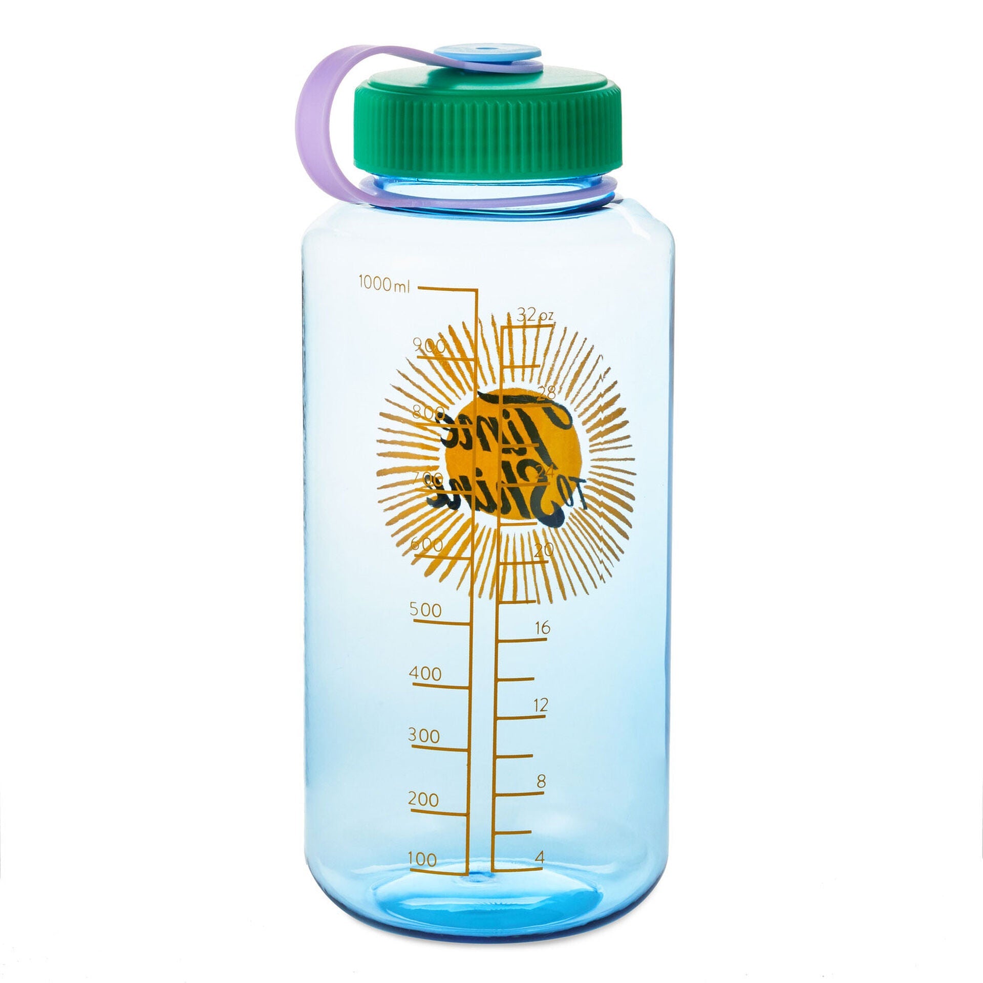 Time to Shine Water Bottle With Stickers, 32 oz.