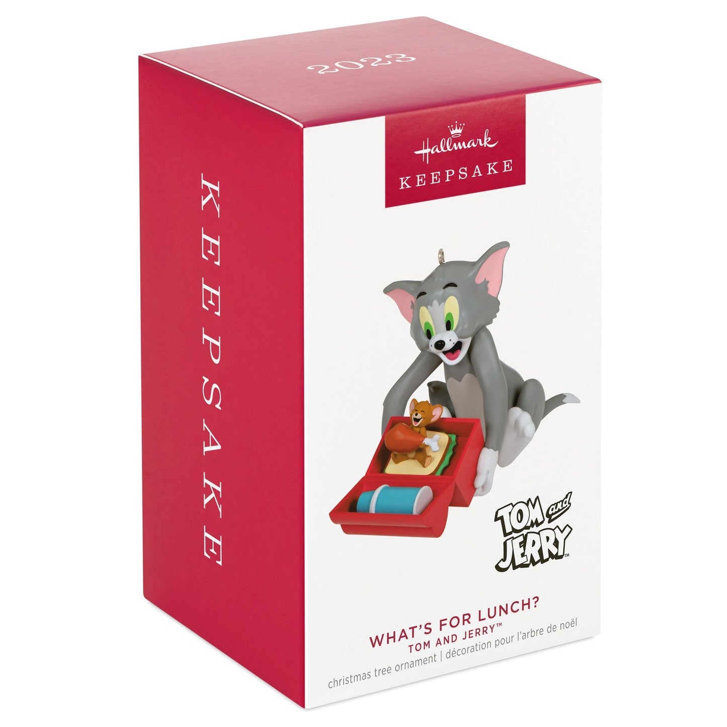 Tom and Jerry Whats for Lunch, 2023 Keepsake Ornament