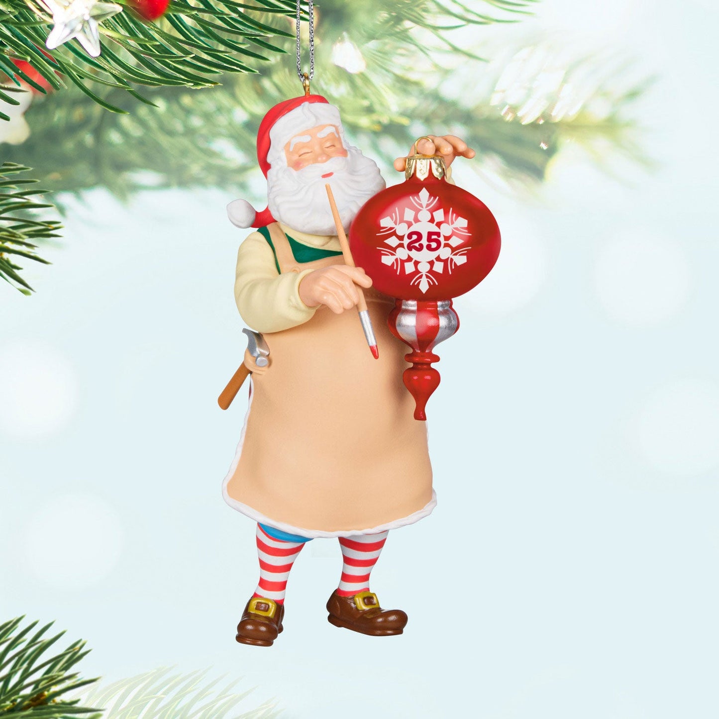 Toymaker Santa 25th Anniversary Special Edition 2024 Keepsake Ornament