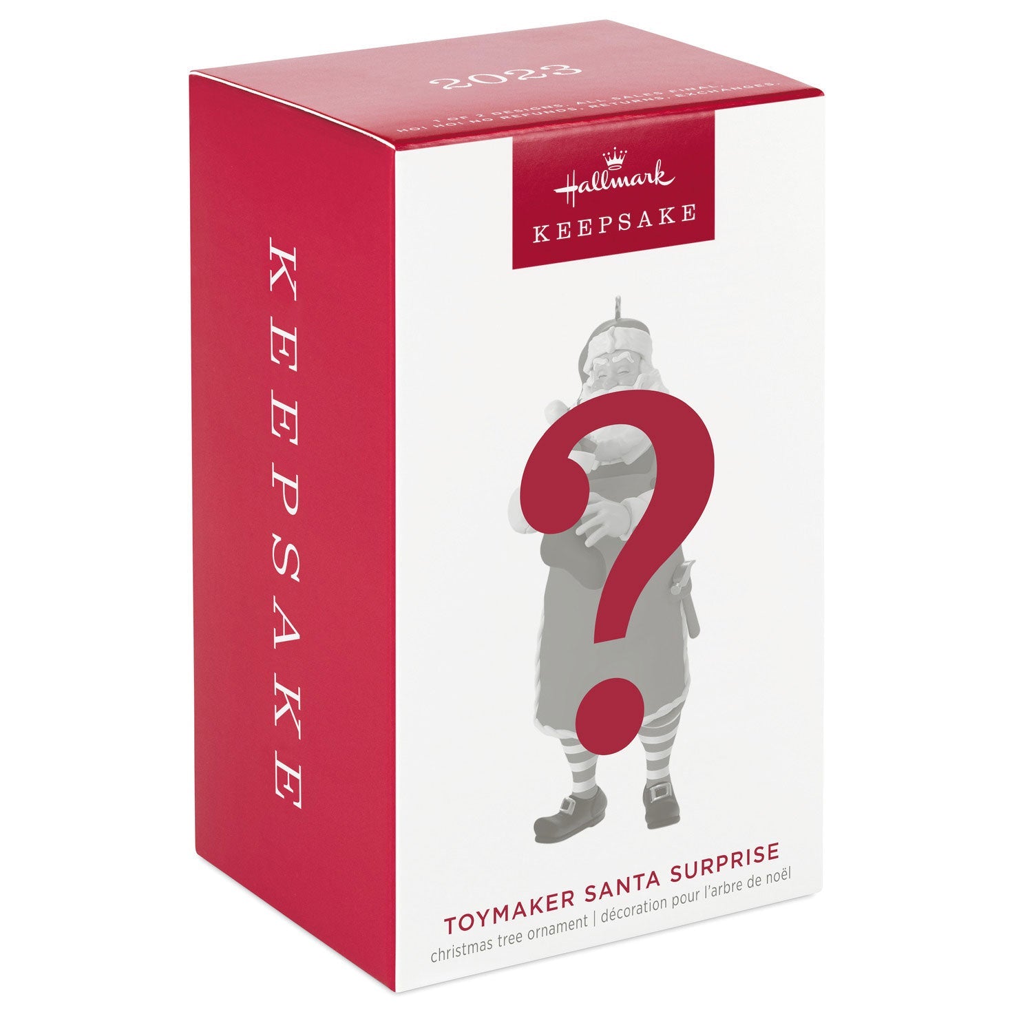 Toymaker Santa Surprise Mystery, 2023 Keepsake Ornament