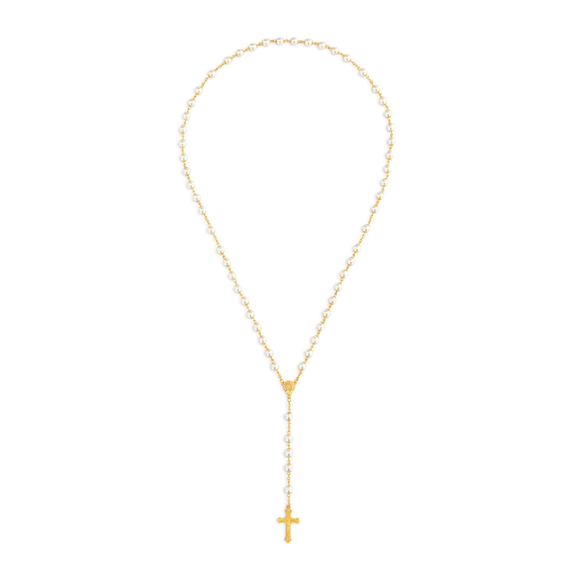 Trinket Box & Rosary - Heart and Cross