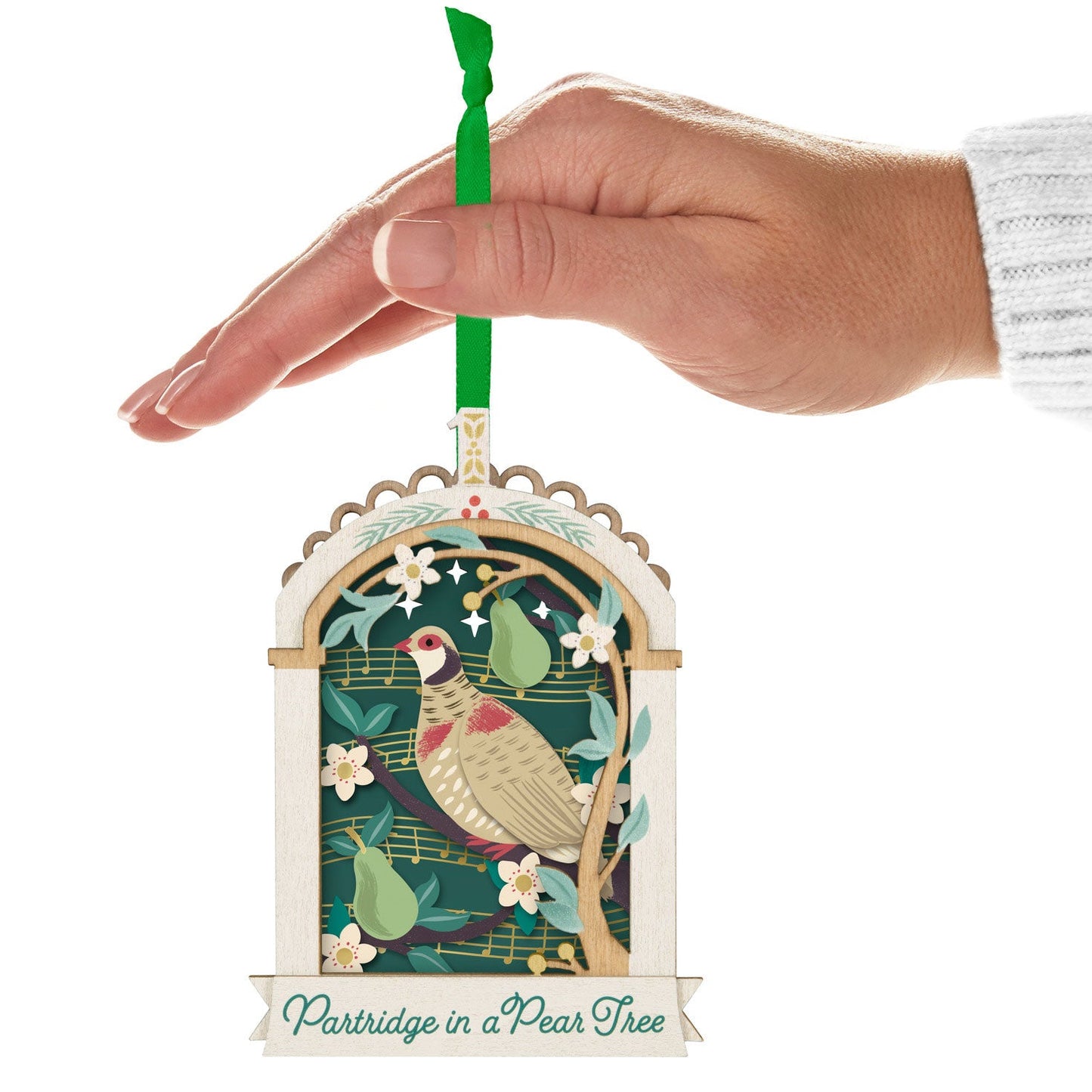 Twelve Days of Christmas #1 Partridge in a Pear Tree 2024 Keepsake Ornament