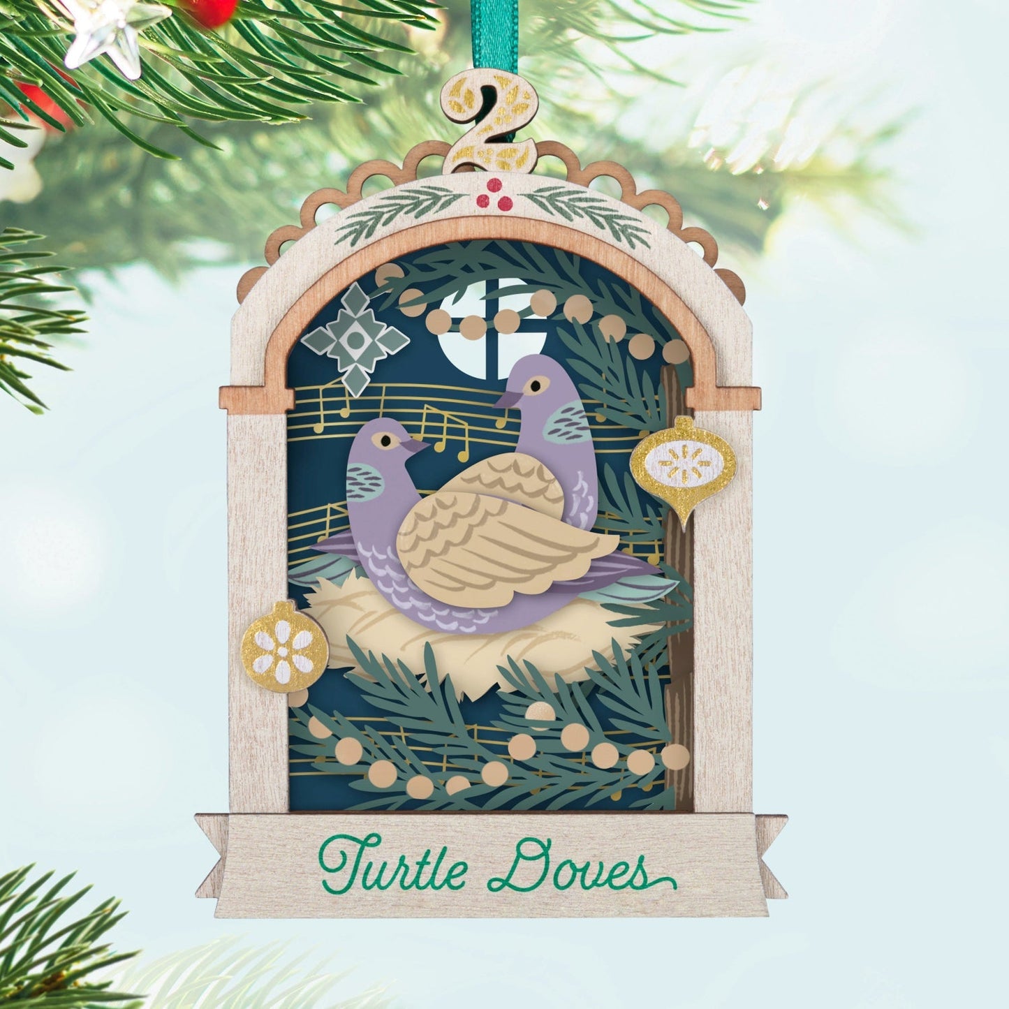 Twelve Days of Christmas 2nd in the series 2025 Keepsake Ornament