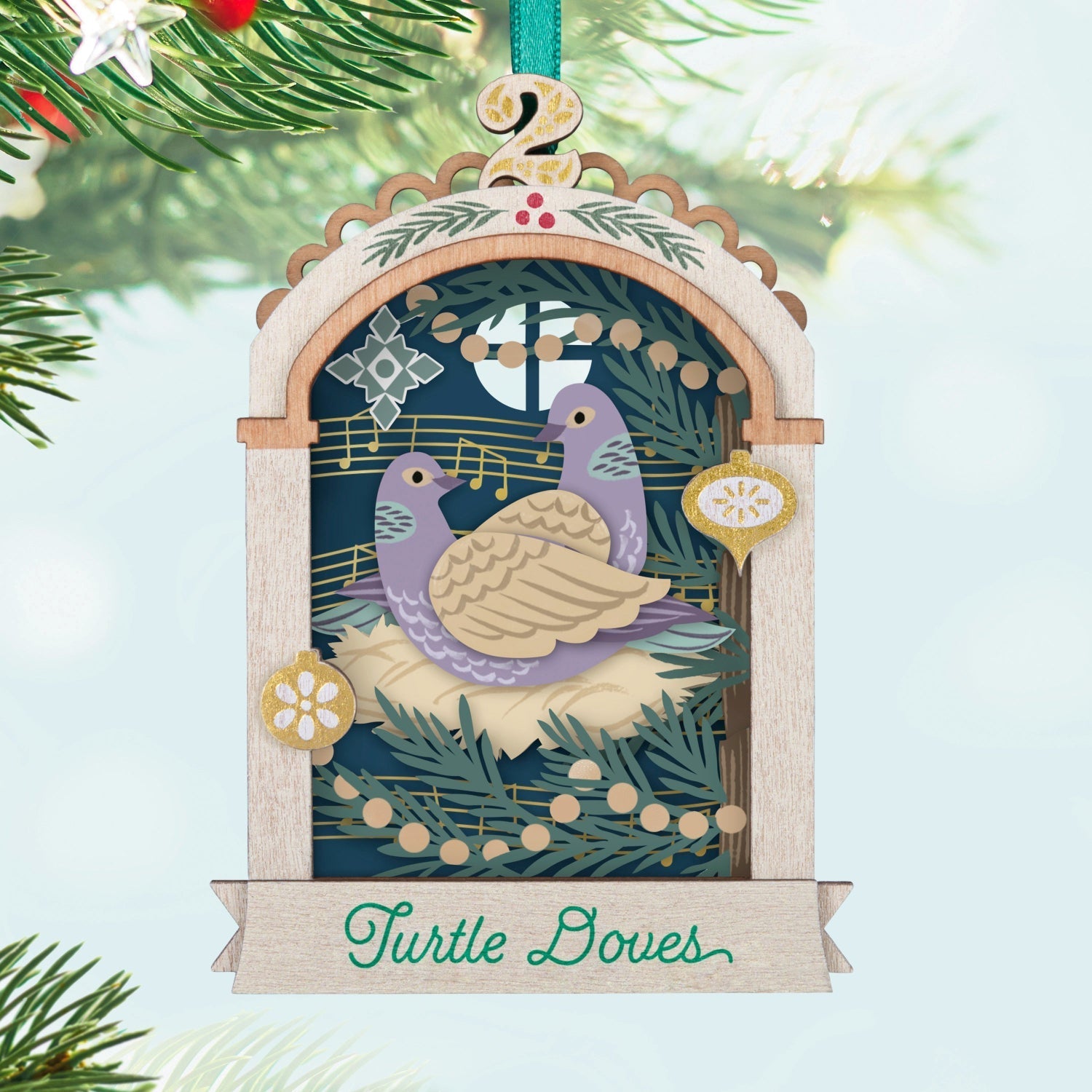 Twelve Days of Christmas 2nd in the series 2025 Keepsake Ornament