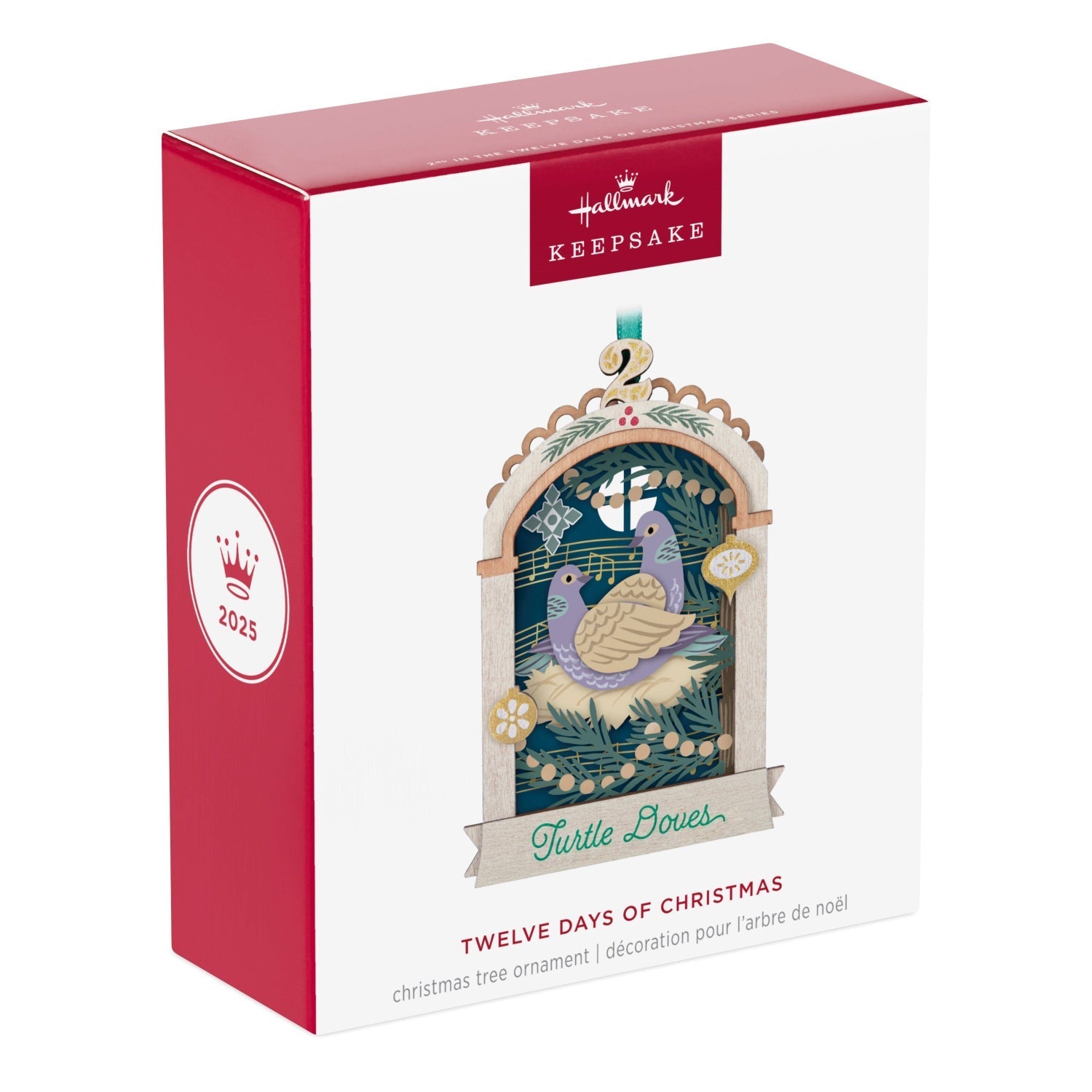 Twelve Days of Christmas 2nd in the series 2025 Keepsake Ornament