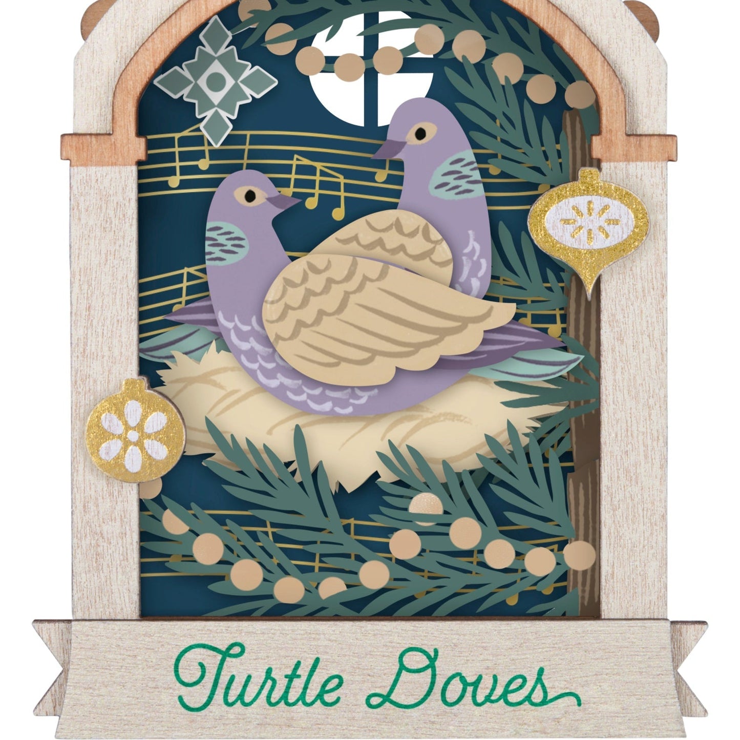 Twelve Days of Christmas 2nd in the series 2025 Keepsake Ornament