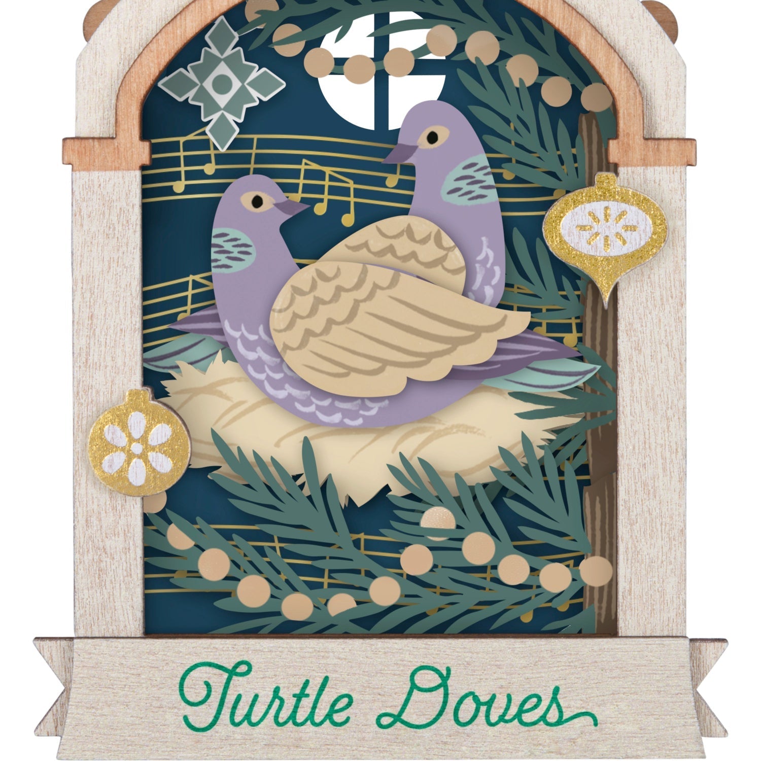 Twelve Days of Christmas 2nd in the series 2025 Keepsake Ornament