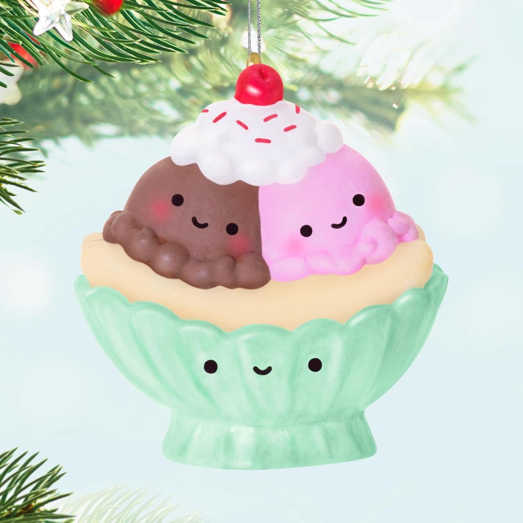 Two Scoops of Fun 2025 Keepsake Ornament