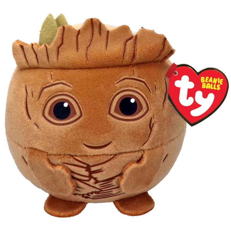 Ty Puffies Marvel Groot Plush
