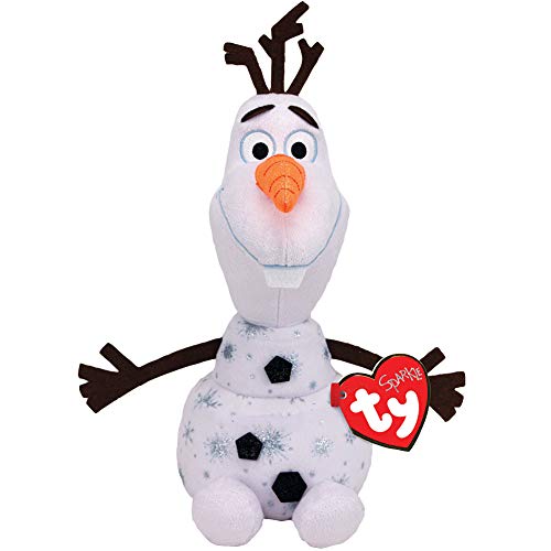 Ty Sparkle Disney Frozen II Olaf Medium, 12" H