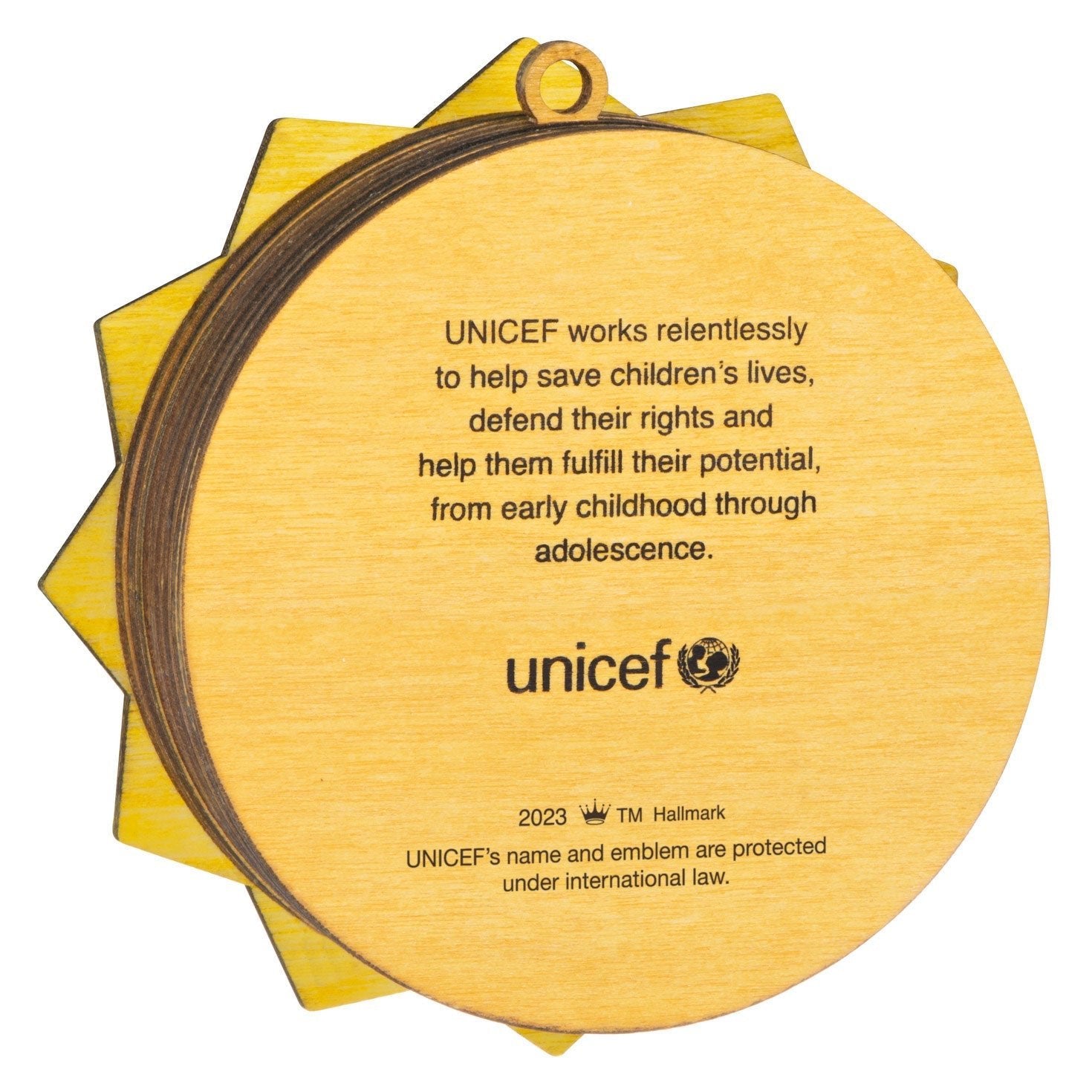 UNICEF Every Color of Amazing Papercraft, 2023 Keepsake Ornament