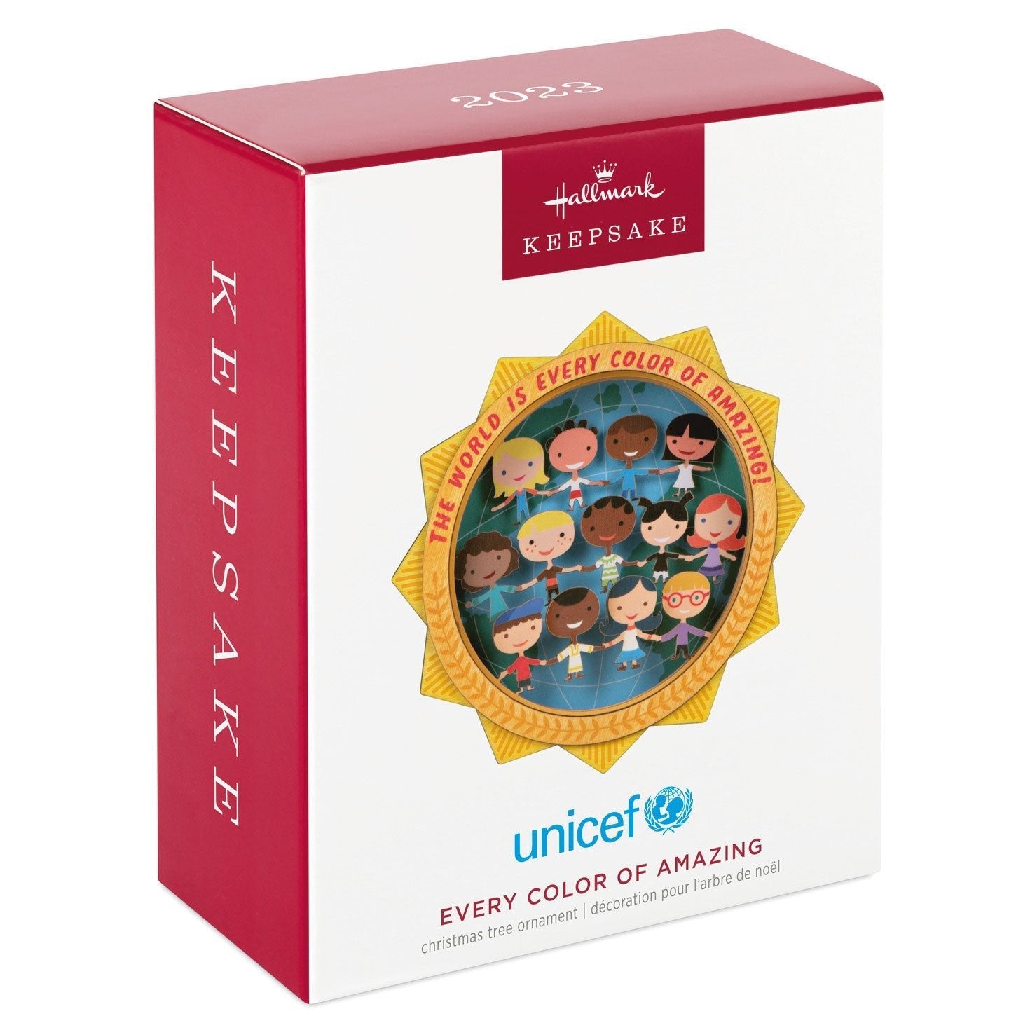 UNICEF Every Color of Amazing Papercraft, 2023 Keepsake Ornament