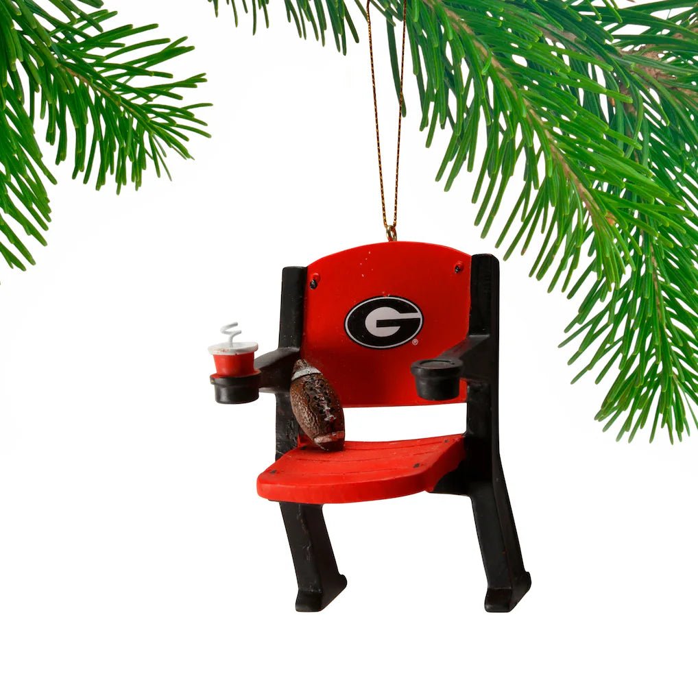 University of Georgia Bulldogs Football Stadium Chair Ornament
