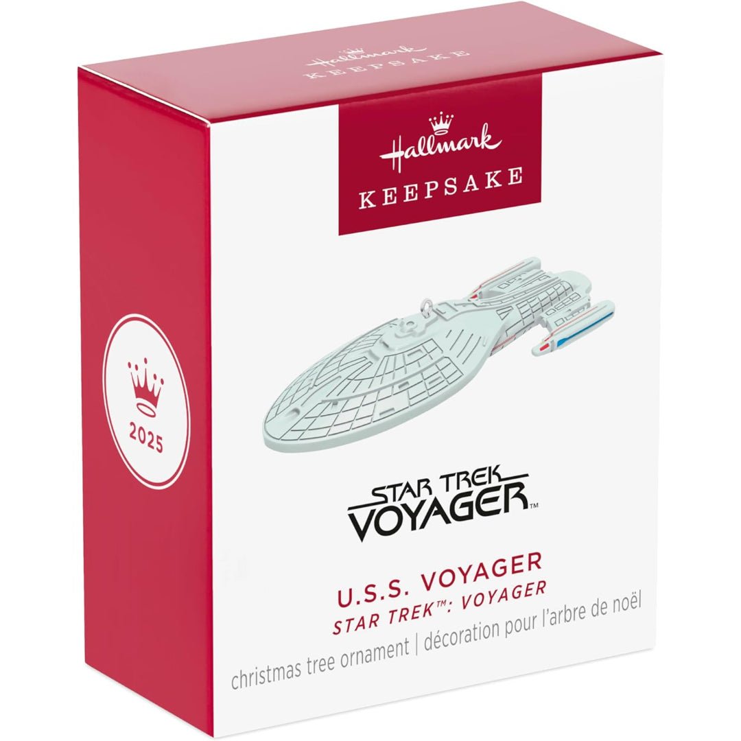 U.S.S. Voyager Star Trek: Voyager 2025 Keepsake Miniature Ornament