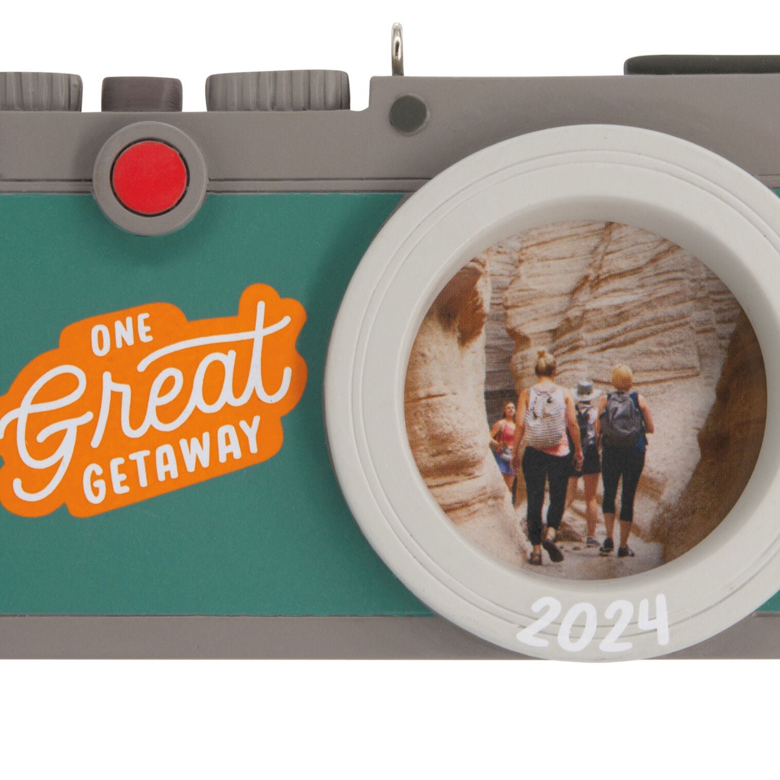 Vacation Camera 2024 Photo Frame Hallmark Ornament