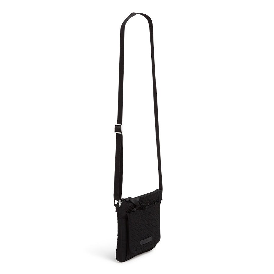 Vera Bradley Women's Microfiber RFID Mini Hipster Classic Black