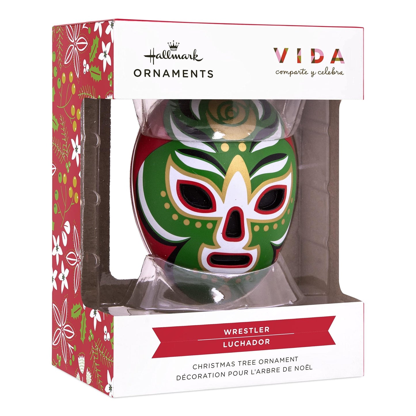 Vida Luchador Mask Hallmark Ornament