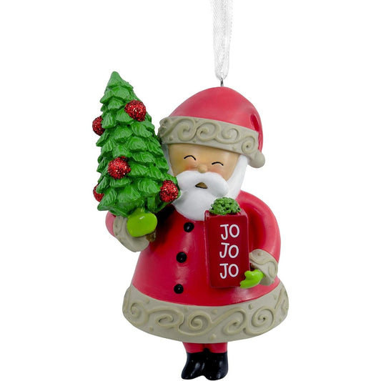 VIDA Santa With Tree Hallmark Ornament