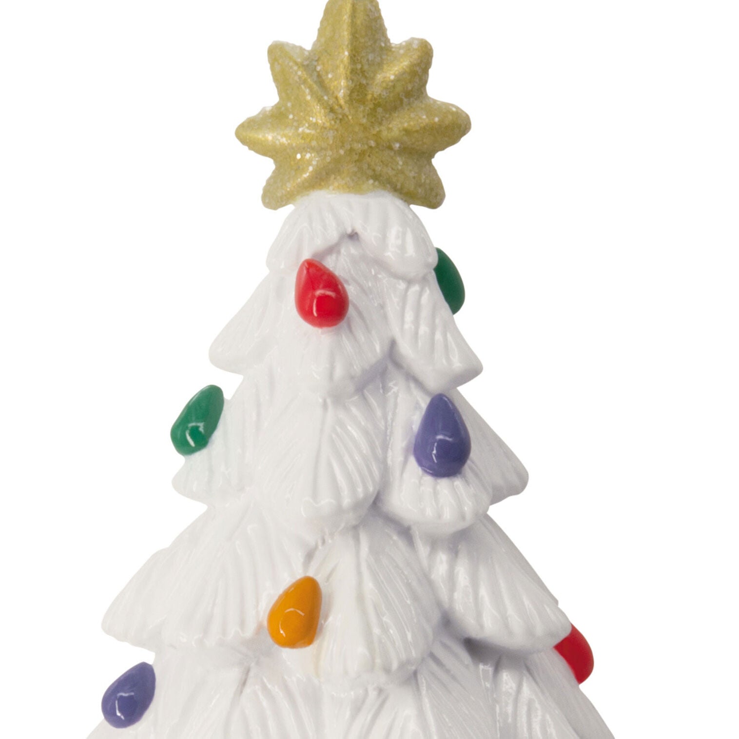 Vintage Pottery Christmas Tree Hallmark Ornament