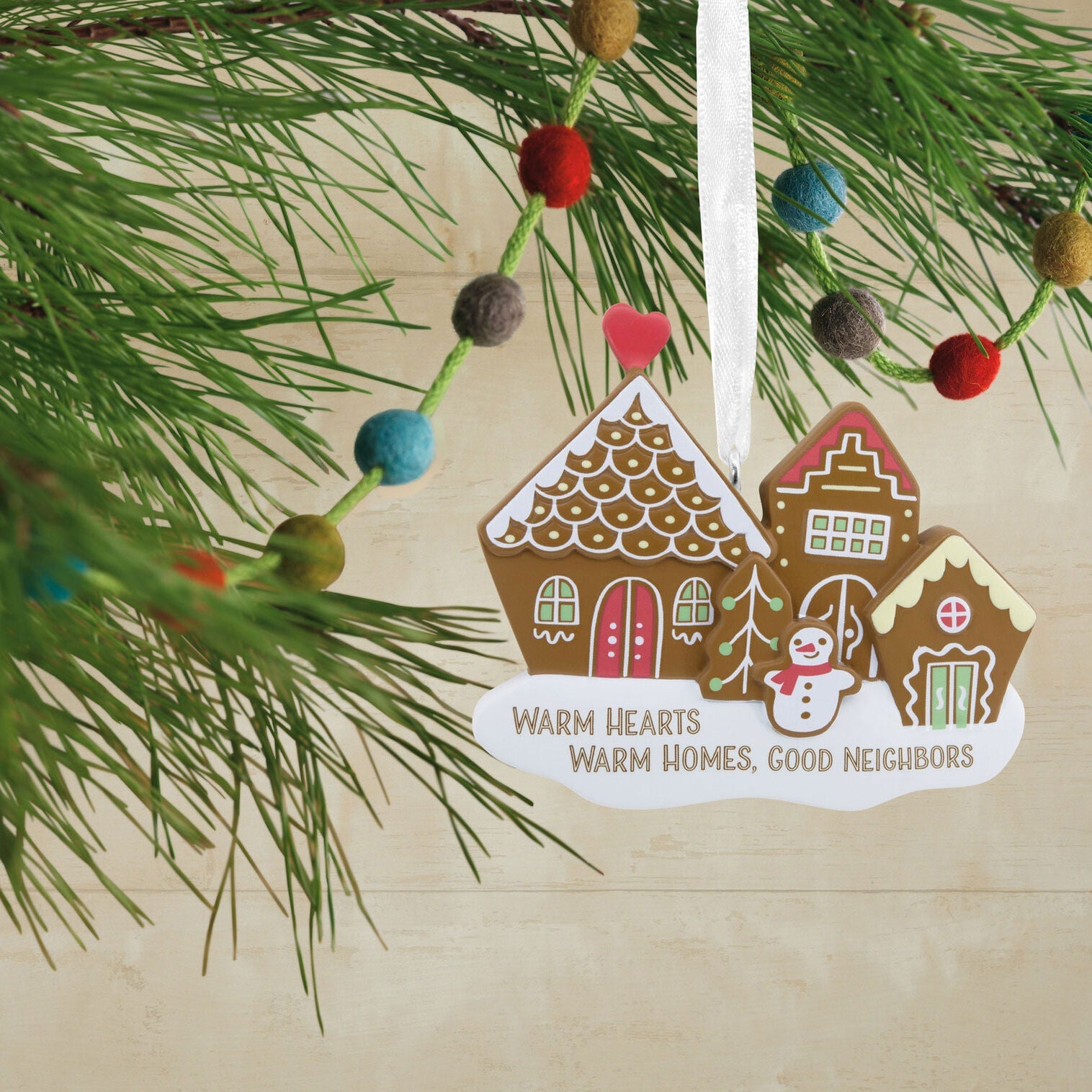 Warm Homes Good Neighbors Hallmark Ornament