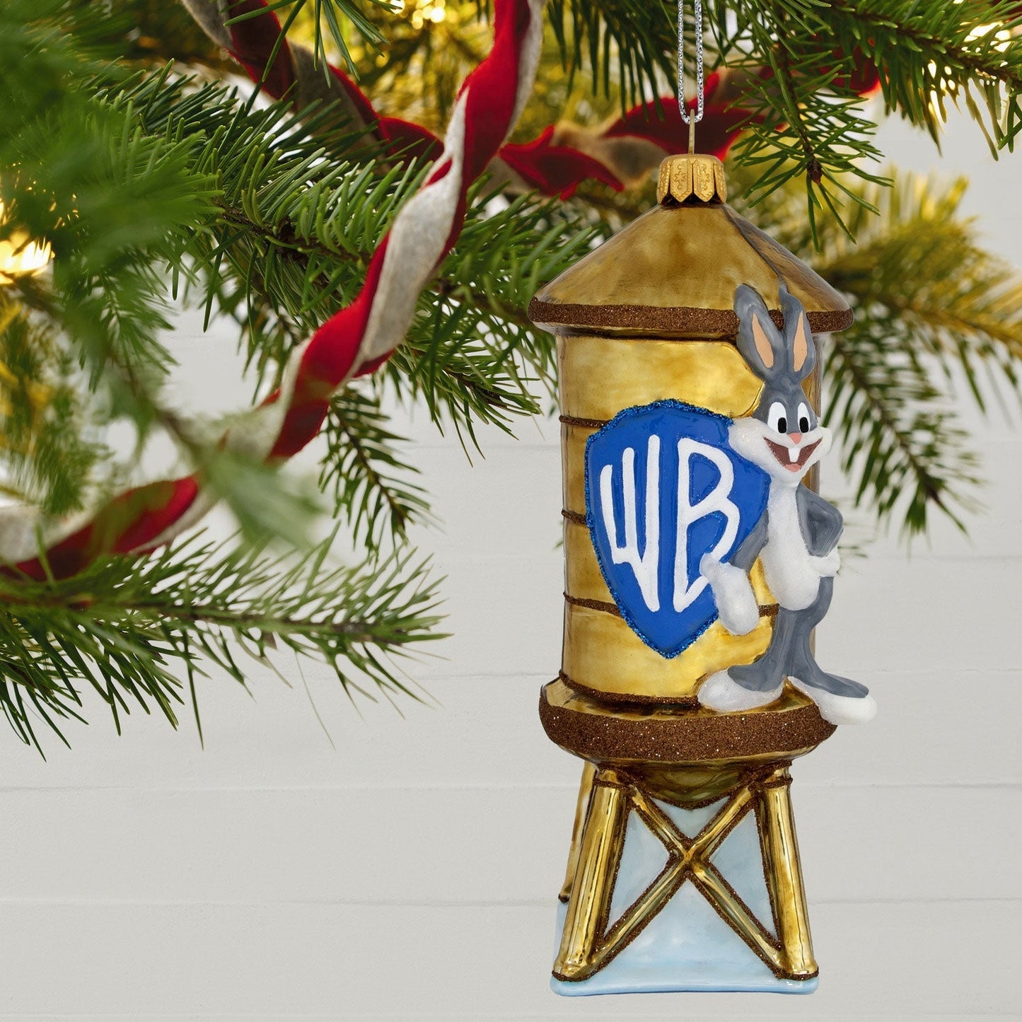 Warner Bros. Centennial Celebration Glass, 2023 Keepsake Ornament