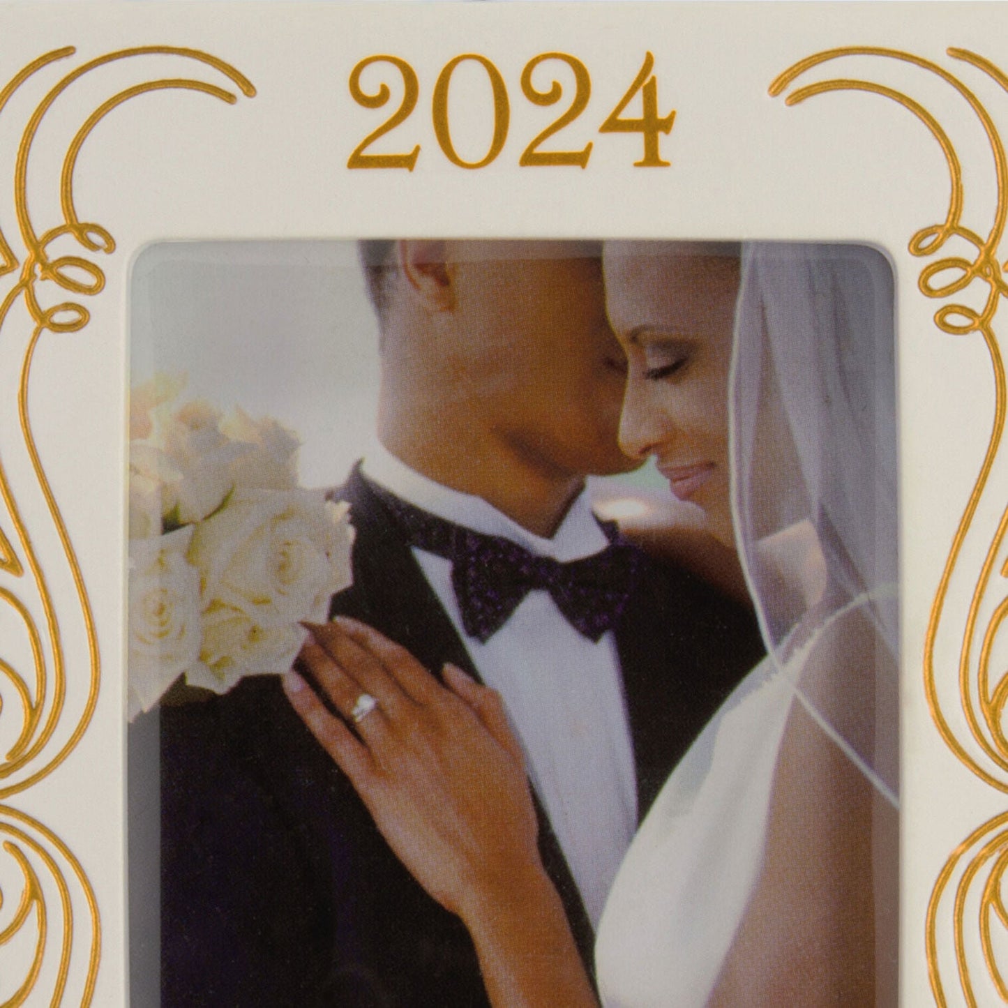 Wedding 2024 Photo Frame Hallmark Ornament