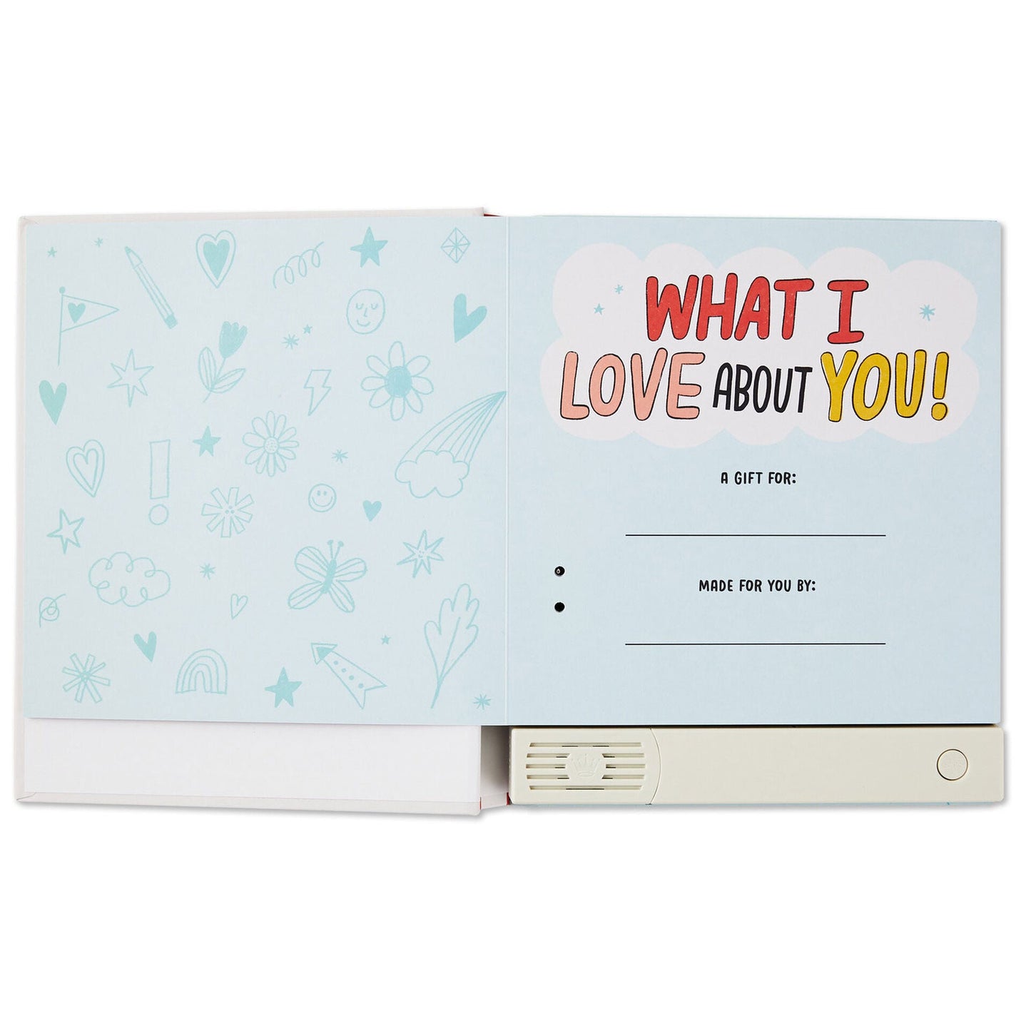 What I Love About You! A Color-Your-Own Recordable Storybook