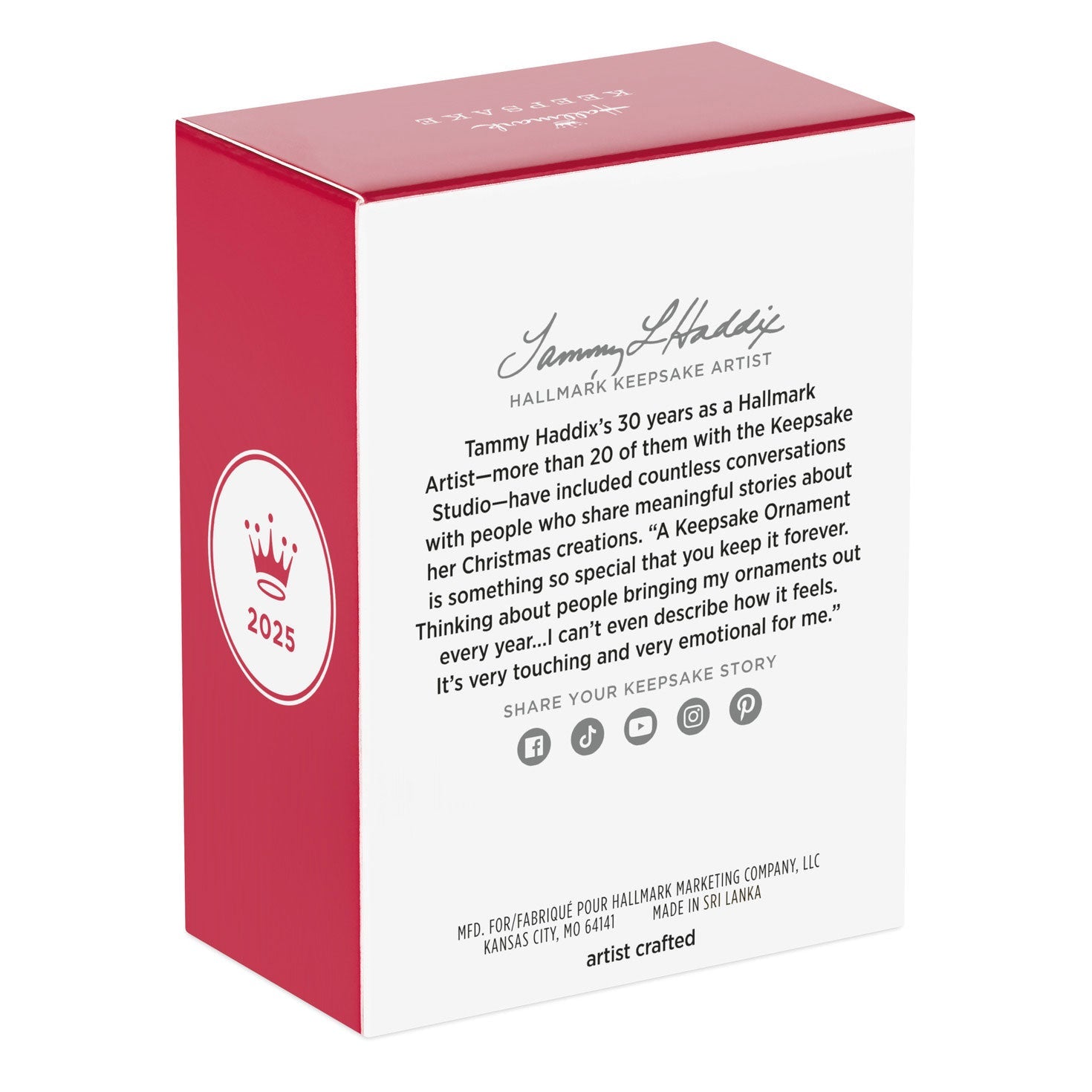 Whipping Up Holiday Love 2025 Keepsake Ornament