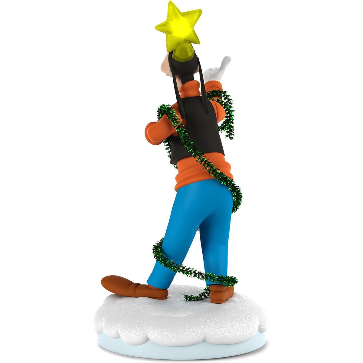 Hallmark Keepsake Ornament 2018 Year Dated, Disney Christmas Carolers Gleeful Goofy With Music and Light, Storyteller
